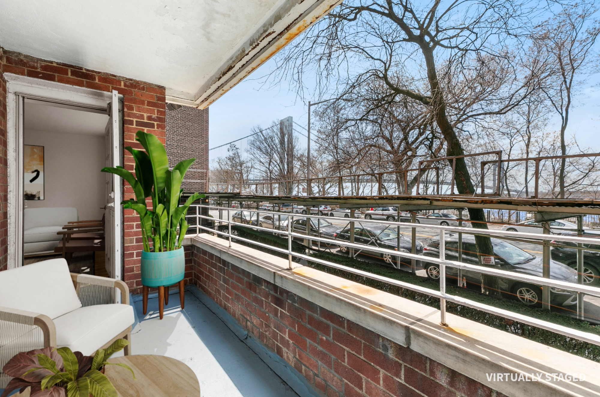 9801 Shore Road, Unit 1K Brooklyn, NY 11209 - Photo 1 of 11 a view of balcony and patio