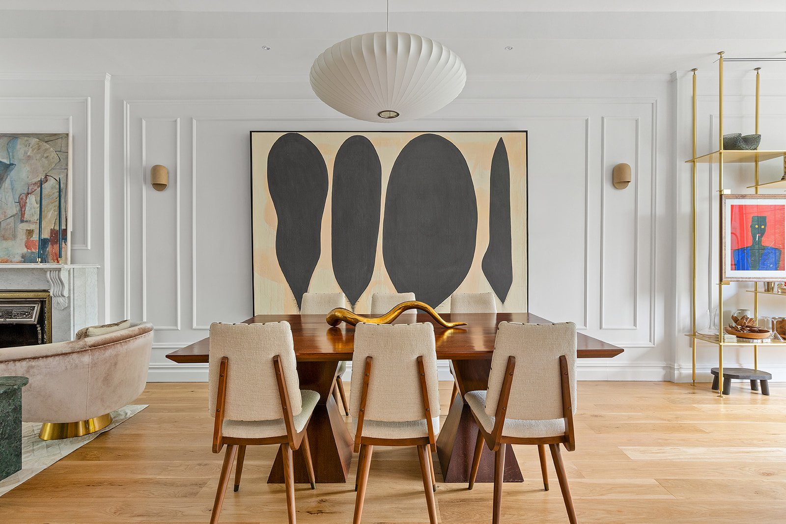 533 Decatur Street, Unit 1 Brooklyn, NY 11233 - Photo 5 of 20 a view of a dining room with furniture and wooden floor