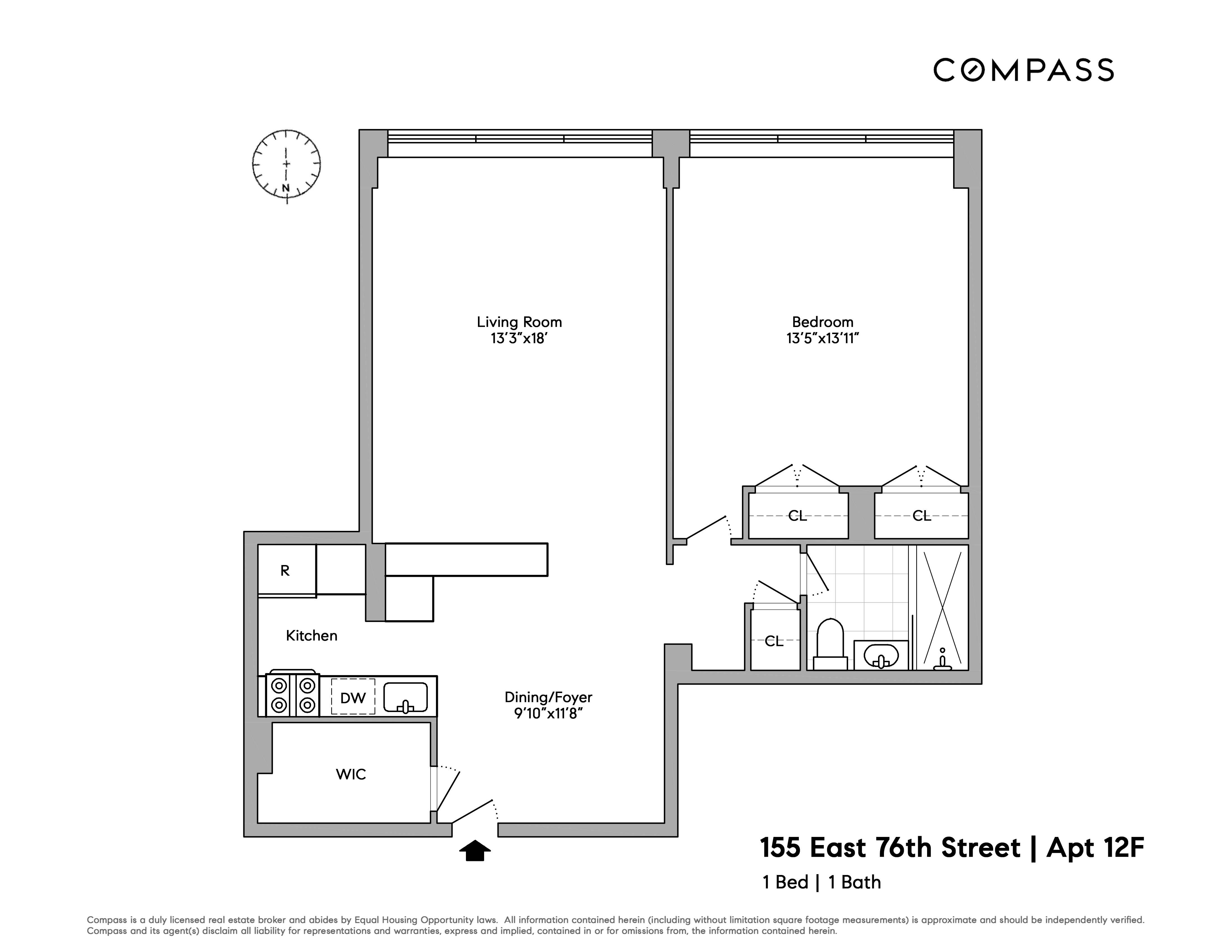 155 East 76th Street, Unit 12F Manhattan, NY 10021 - Photo 10 of 10