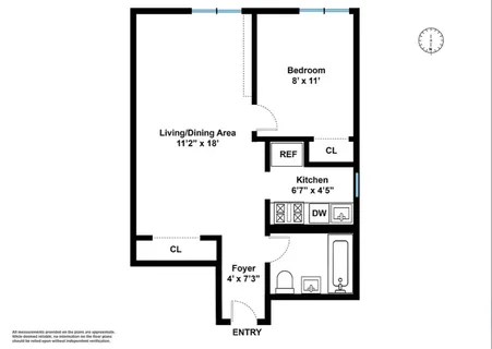 a picture of a bench in front of a door