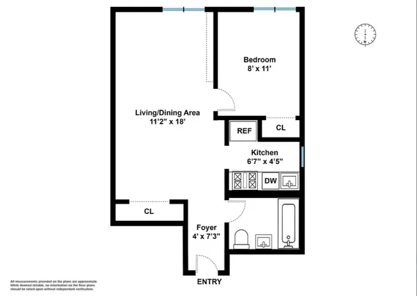$515,000 | 207 East 21st Street, Unit 2A | Gramercy