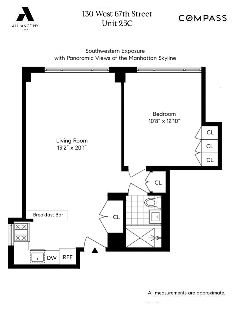 130 West 67th Street, Unit 25C Manhattan, NY 10023 - Photo 9 of 9 Gallery Image 9