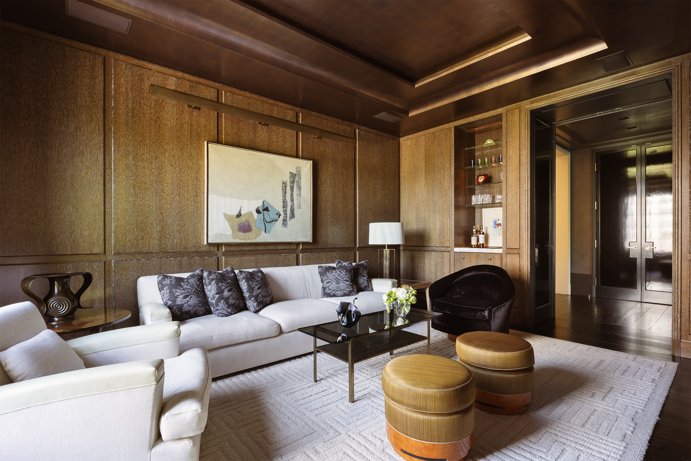 2 East 70th Street, Unit 4A Manhattan, NY 10021 - Photo 4 of 17 a living room with furniture and a large window
