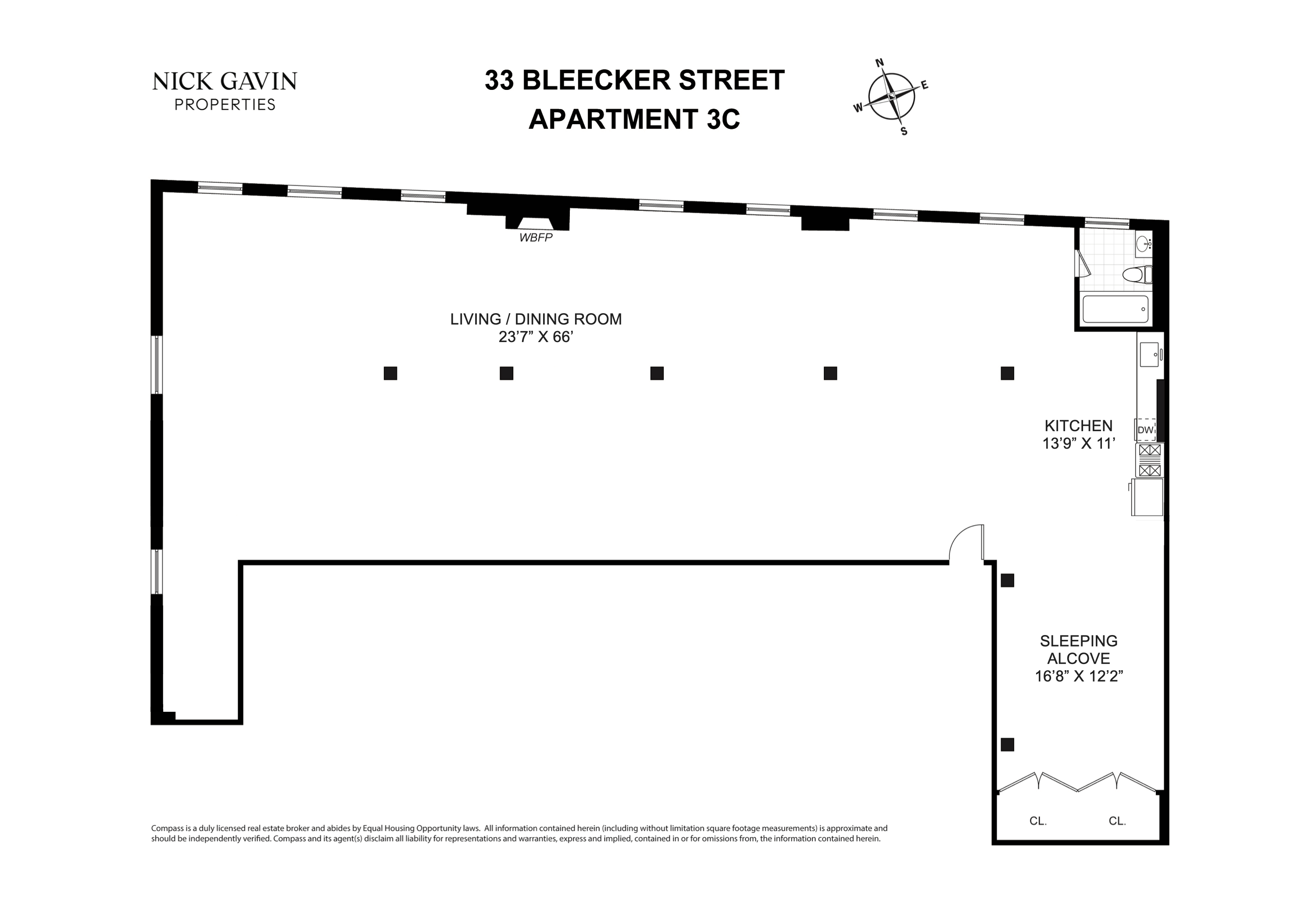 33 Bleecker Street, Unit 3C Manhattan, NY 10012 - Photo 6 of 7