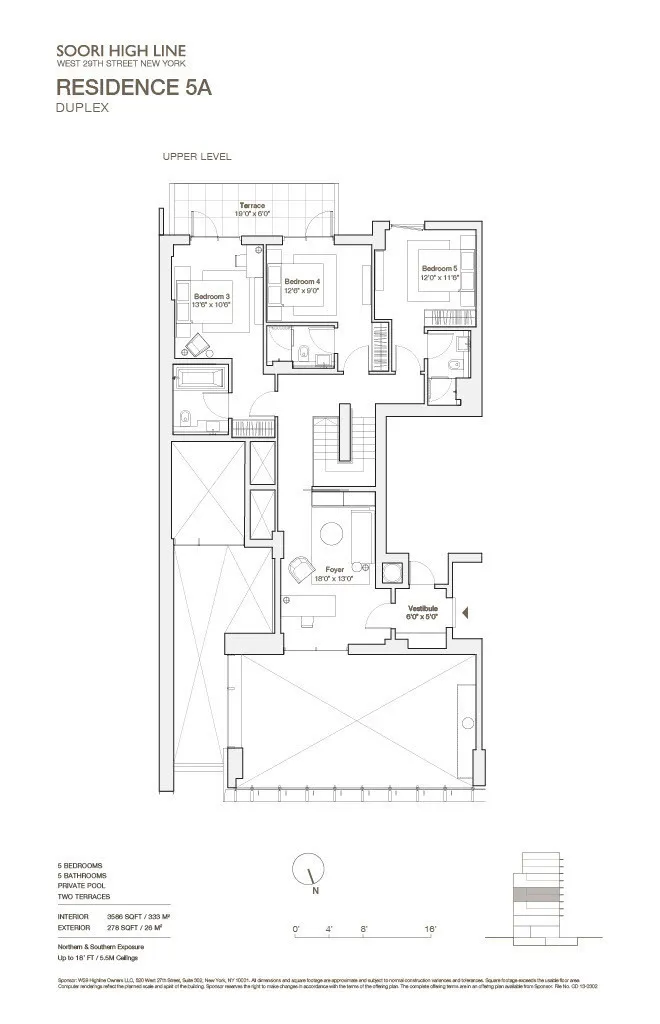 522 West 29th Street, Unit 5A Manhattan, NY 10001 - Photo 13 of 13 a picture of a floor plan