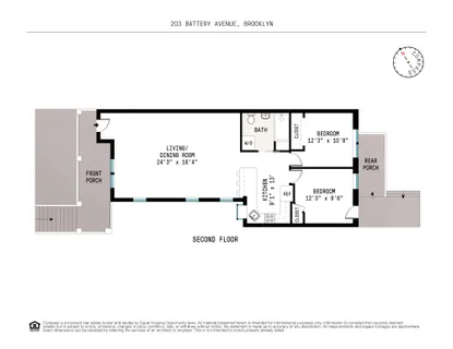 $1,288,000 | 203 Battery Avenue | Dyker Heights