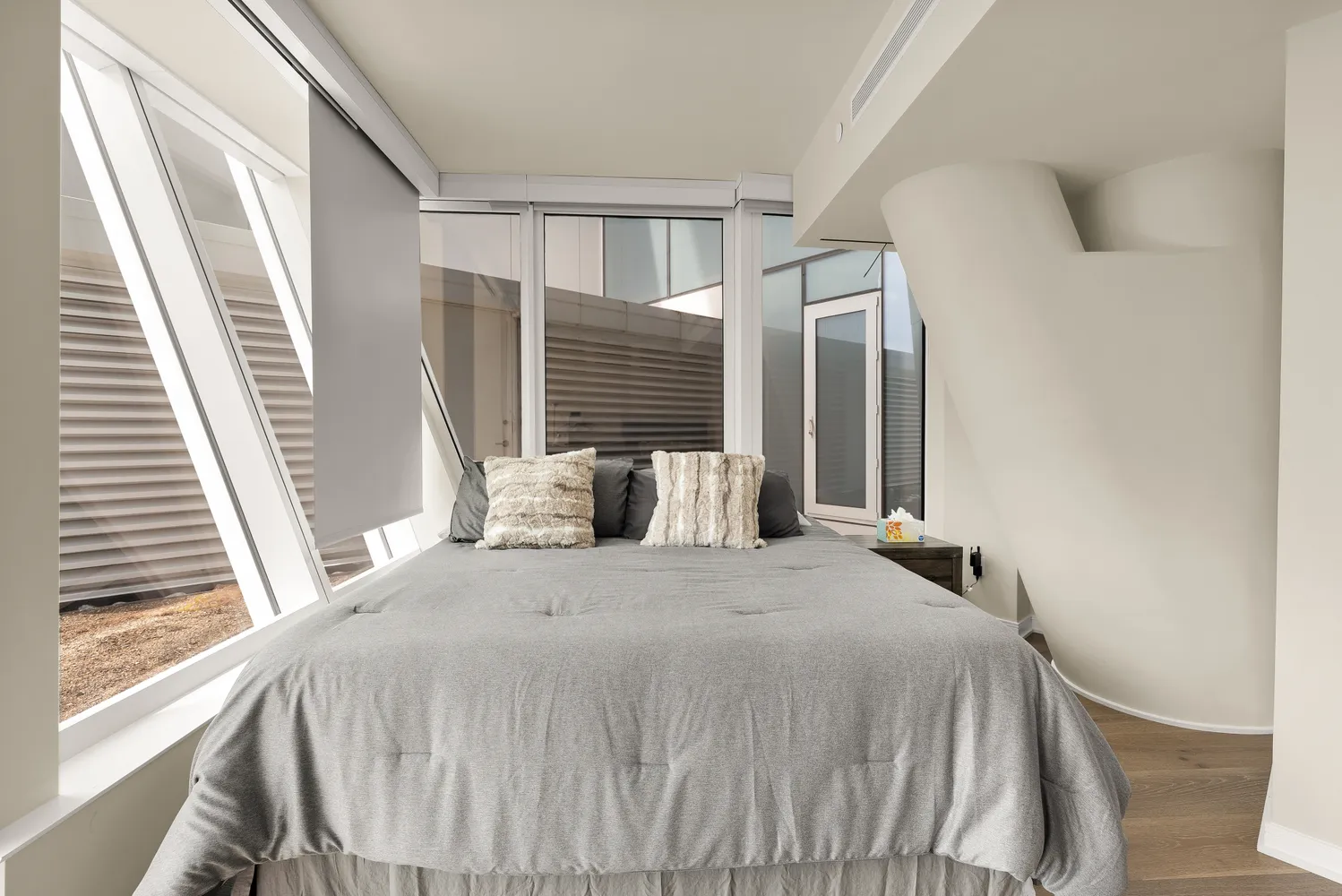 a view of a storage & utility room