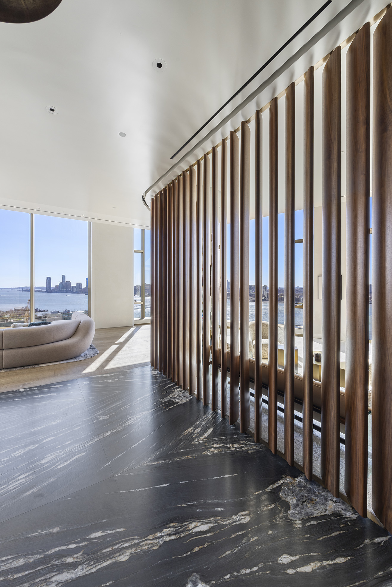 551 West 21st Street, Unit PH Manhattan, NY 10011 - Photo 11 of 51 a view of a porch with wooden floor