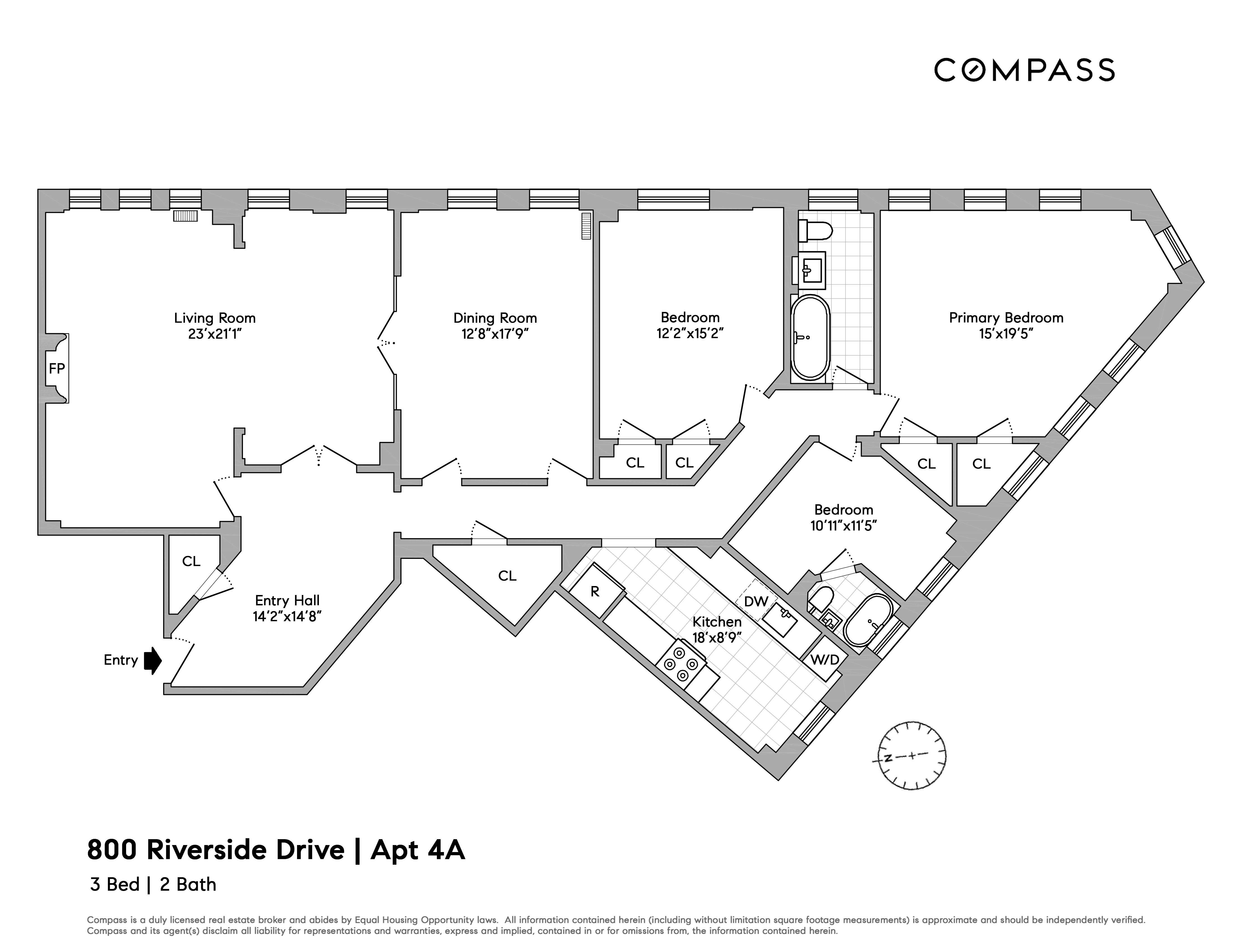 800 Riverside Drive, Unit 4A Manhattan, NY 10032 - Photo 18 of 18