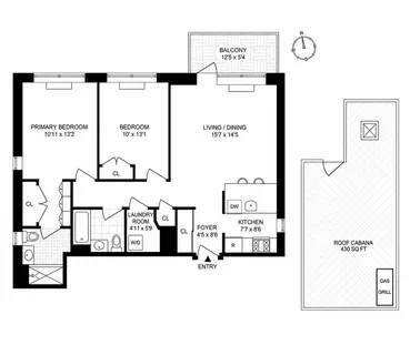 $1,195,000 | 5 West 127th Street, Unit PHB | Central Harlem