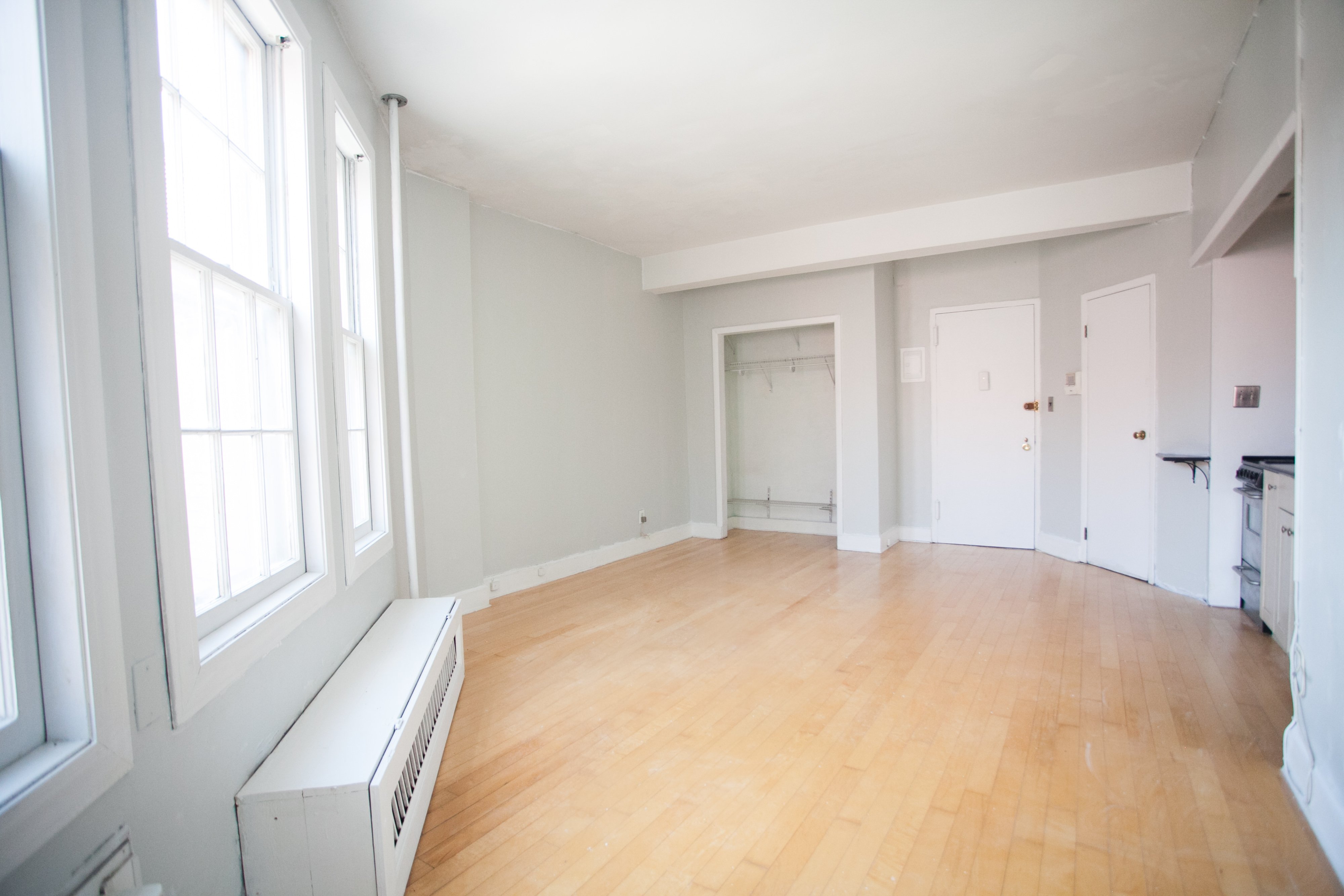 1 Station Square, Unit 404 Queens, NY 11375 - Photo 5 of 8 a view of empty room with windows