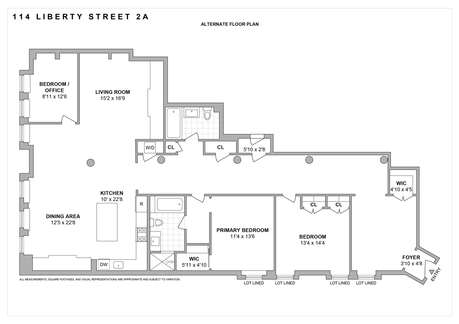 114 Liberty Street, Unit 2A Manhattan, NY 10006 - Photo 17 of 17