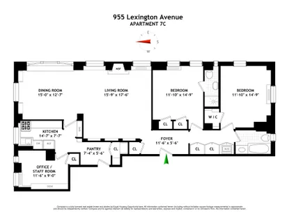 a picture of a floor plan