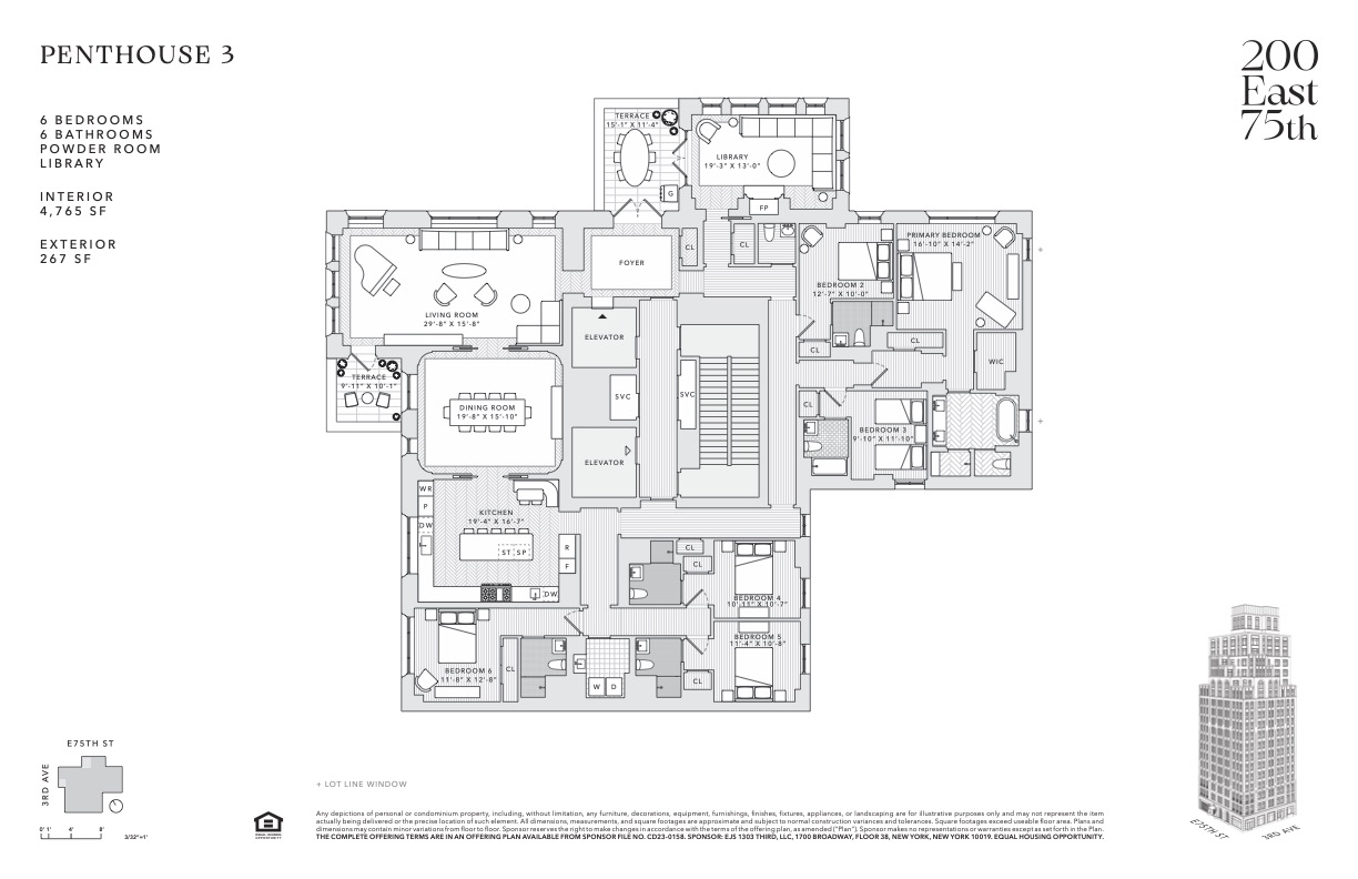 200 East 75th Street, Unit PH3 Manhattan, NY 10021 - Photo 24 of 24