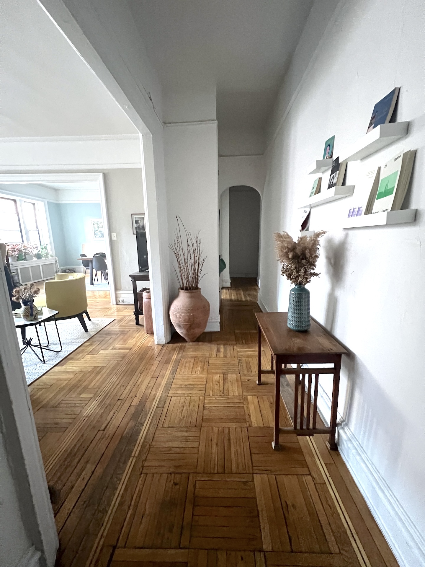 59 Livingston Street, Unit 4C Brooklyn, NY 11201 - Photo 7 of 11 a room with furniture and wooden floor
