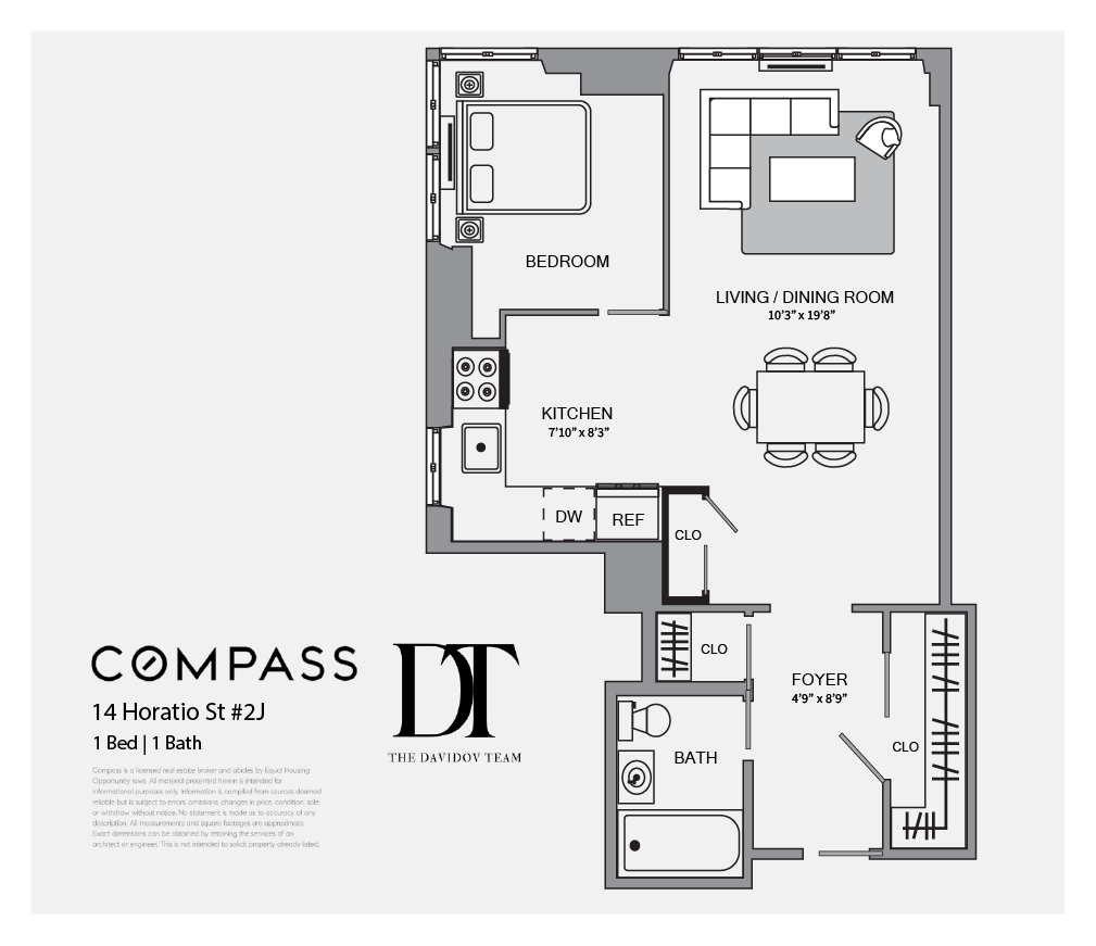 14 Horatio Street, Unit 2J Manhattan, NY 10014 - Photo 9 of 9 unknown