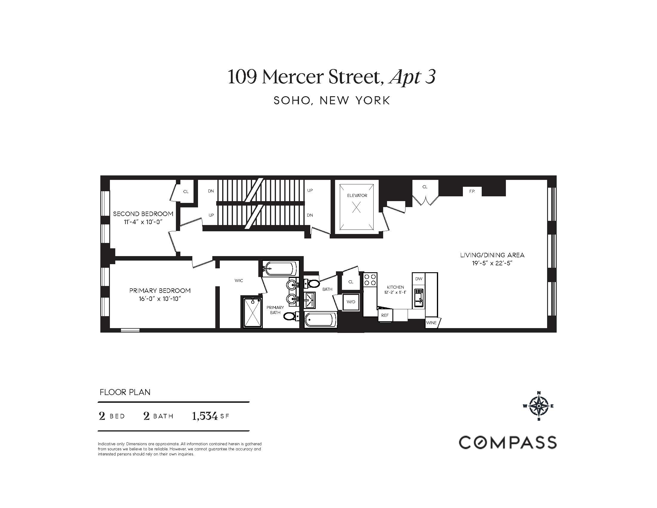 109 Mercer Street, Unit 3 Manhattan, NY 10012 - Photo 13 of 13