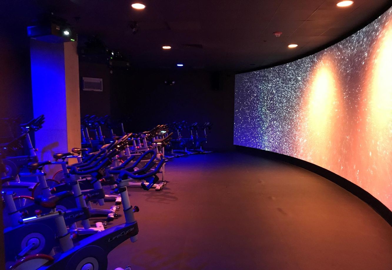 350 West 50th Street, Unit 3LL Manhattan, NY 10019 - Photo 11 of 15 a view of a room with gym equipment