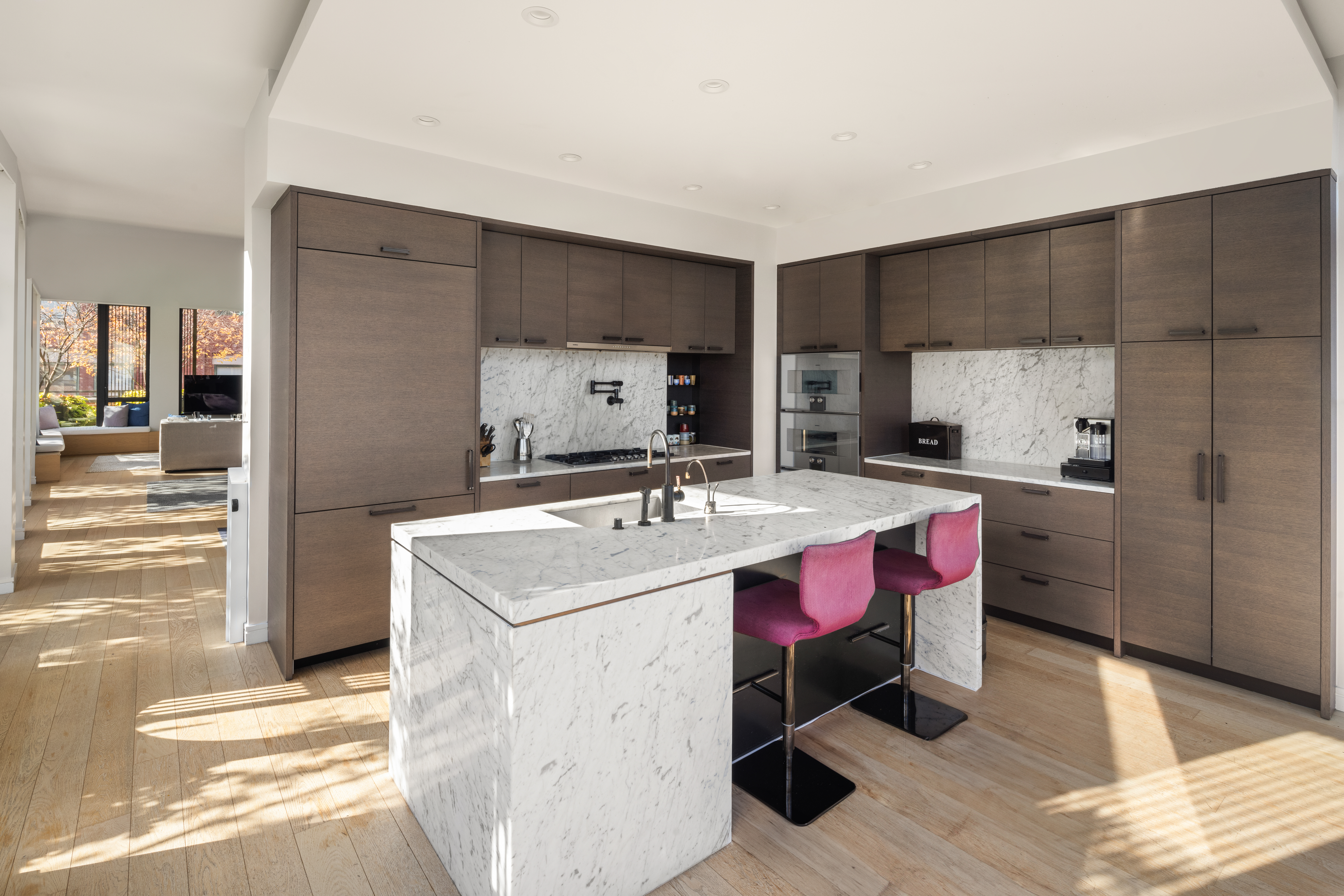 100 Barrow Street, Unit 7/8A Manhattan, NY 10014 - Photo 12 of 23 a kitchen with a sink stove and refrigerator