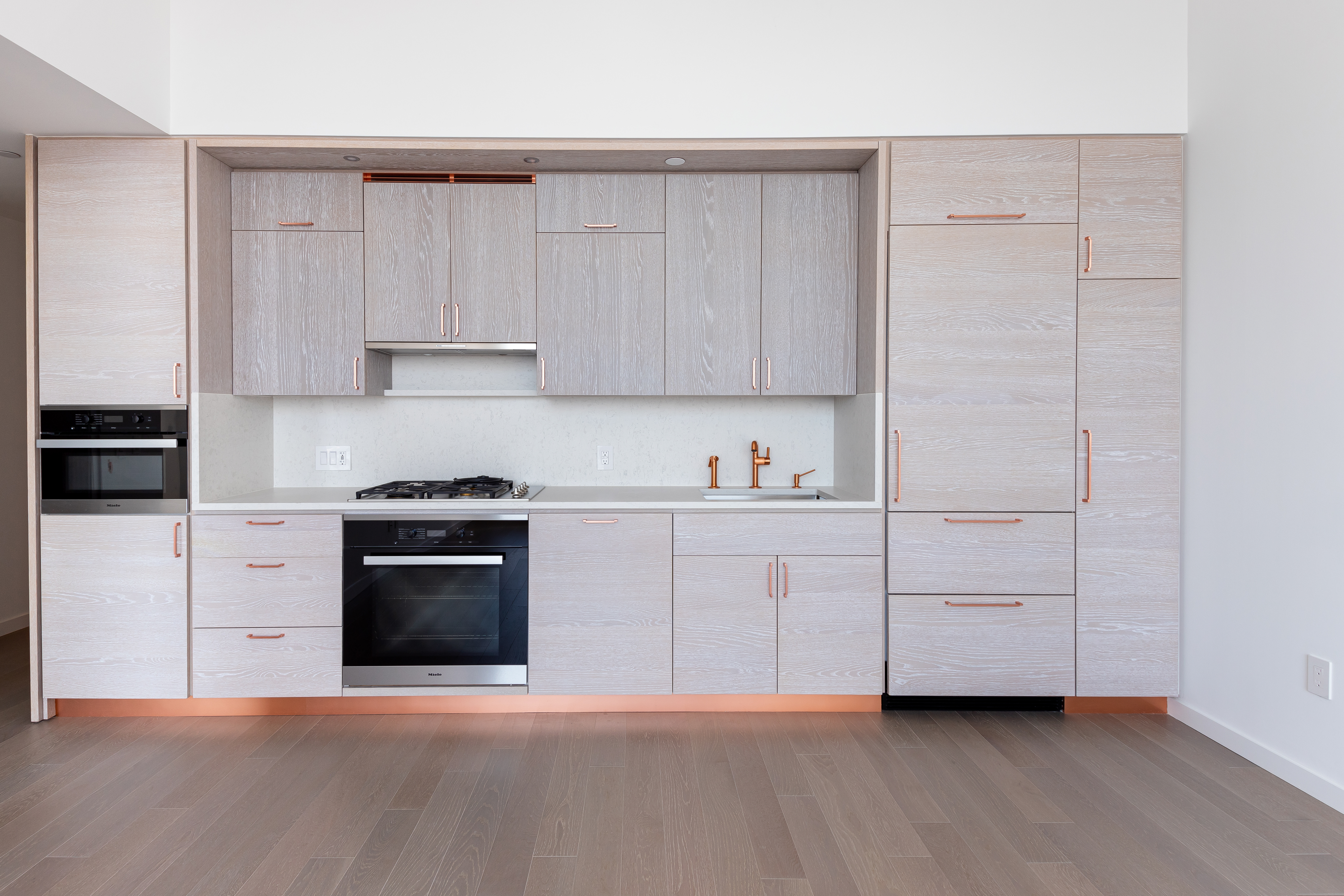 1 City Point, Unit PHG Brooklyn, NY 11201 - Photo 4 of 17 a kitchen with cabinets stainless steel appliances and a window
