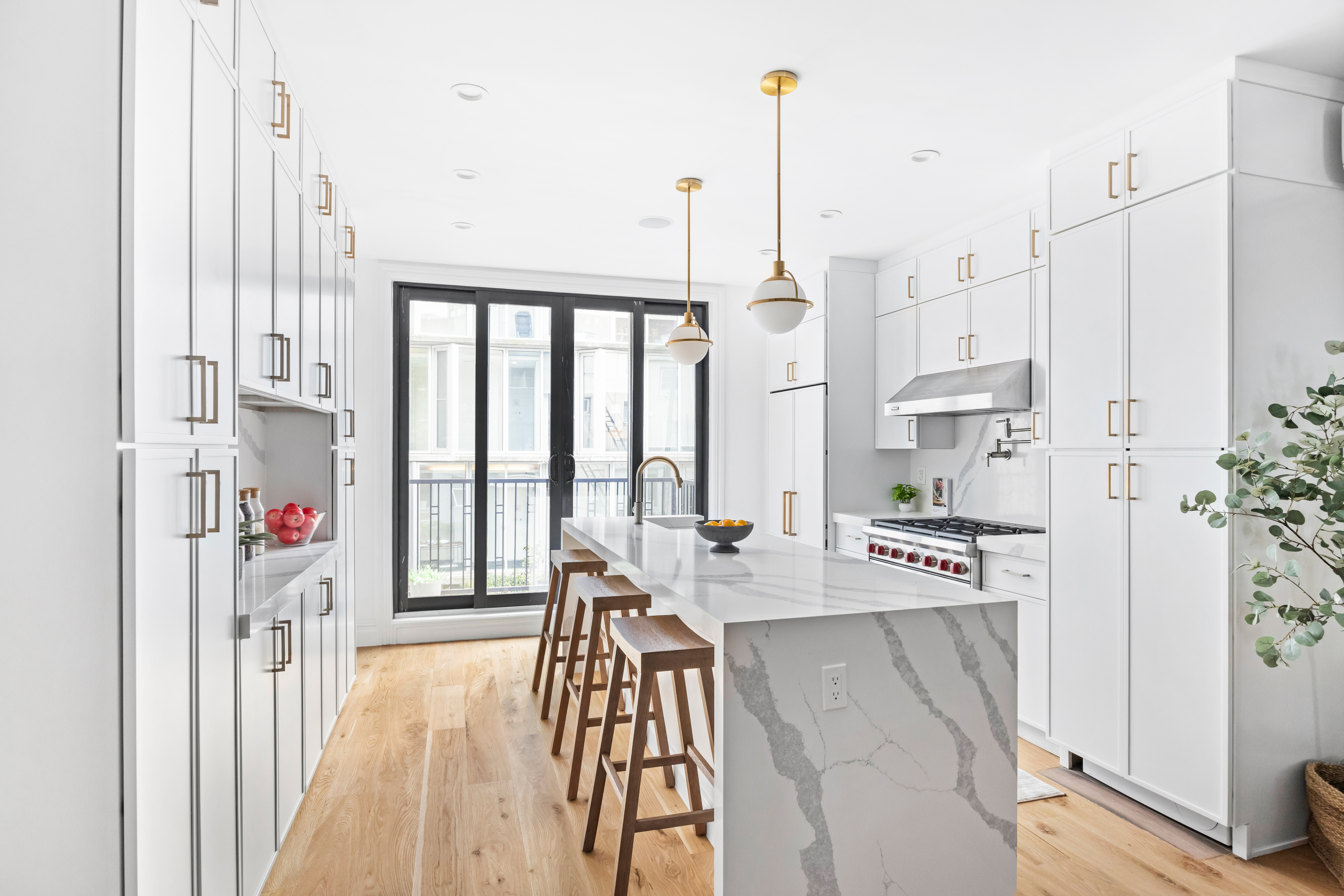 576 Carroll Street, Unit 2 Brooklyn, NY 11215 - Photo 2 of 15 a very nice looking living room with a large window and kitchen view