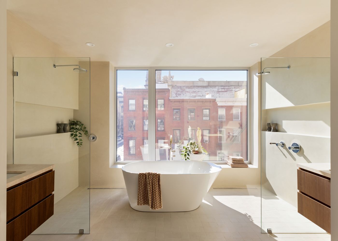 a view of living room with furniture and a fireplace