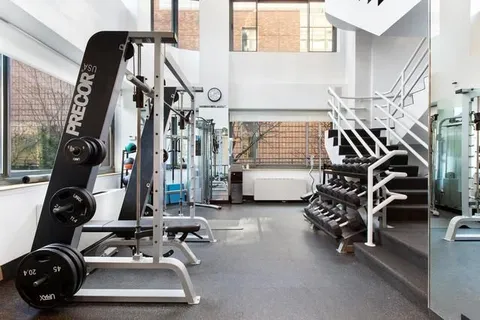 a view of gym