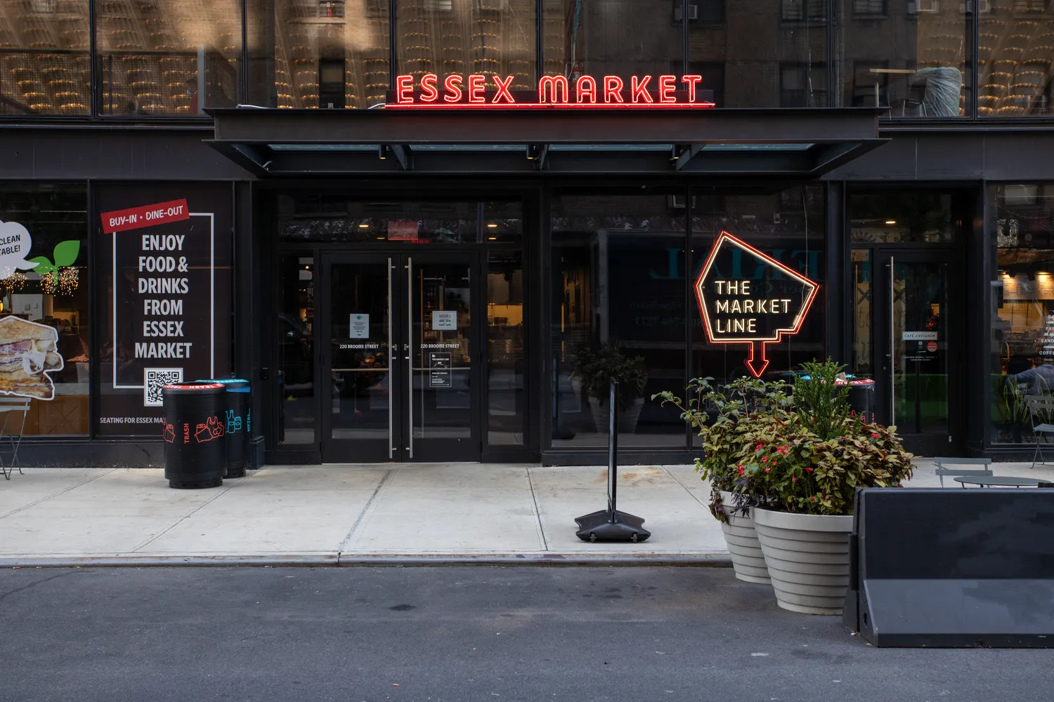 a sign that is on the side of a building