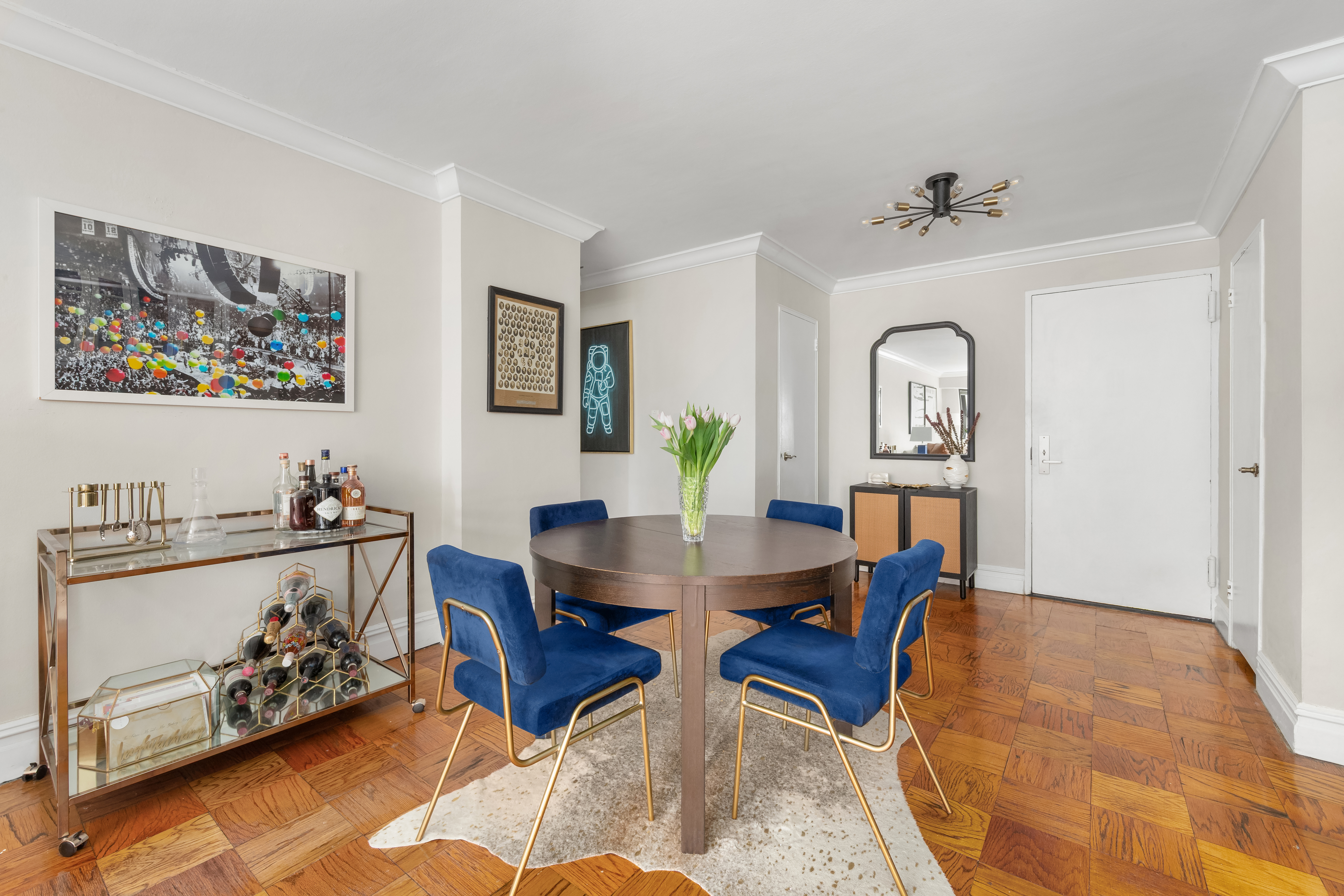 235 East 87th Street, Unit 10B Manhattan, NY 10128 - Photo 3 of 12 a view of a dining room with furniture