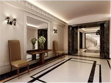 a living room with a table a couch and furniture