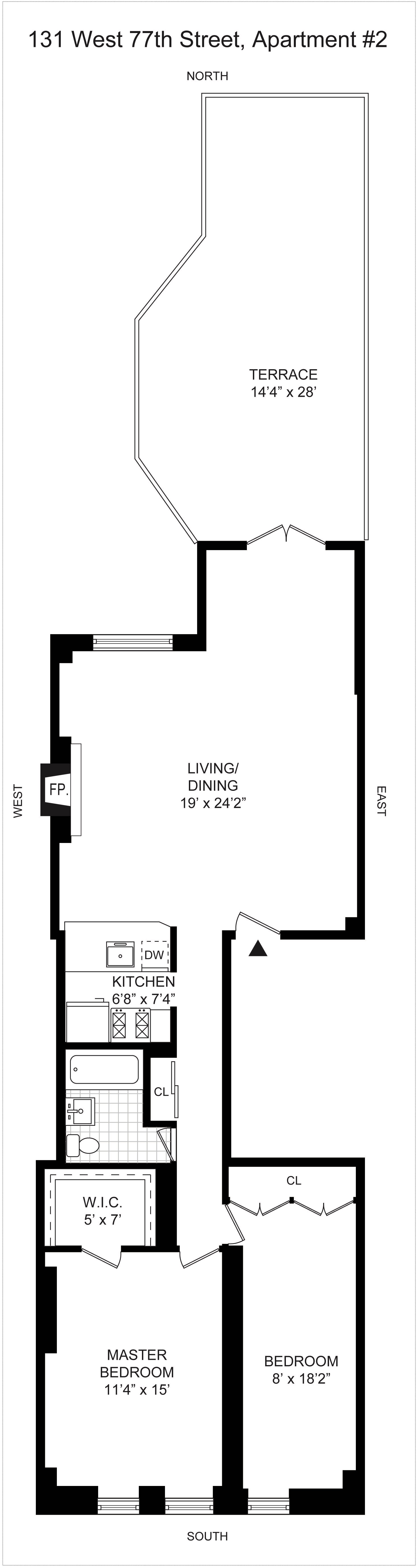 131 West 77th Street, Unit 2 Manhattan, NY 10024 - Photo 6 of 6