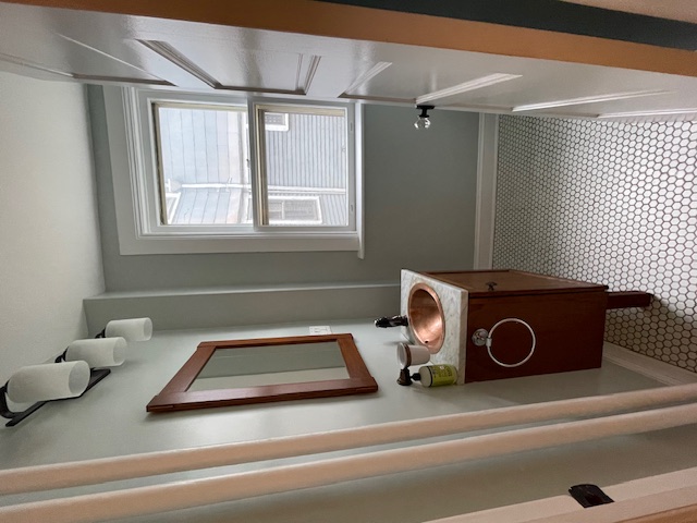 340 Marlborough Road Brooklyn, NY 11226 - Photo 13 of 27 a bathroom with a sink a toilet and a mirror