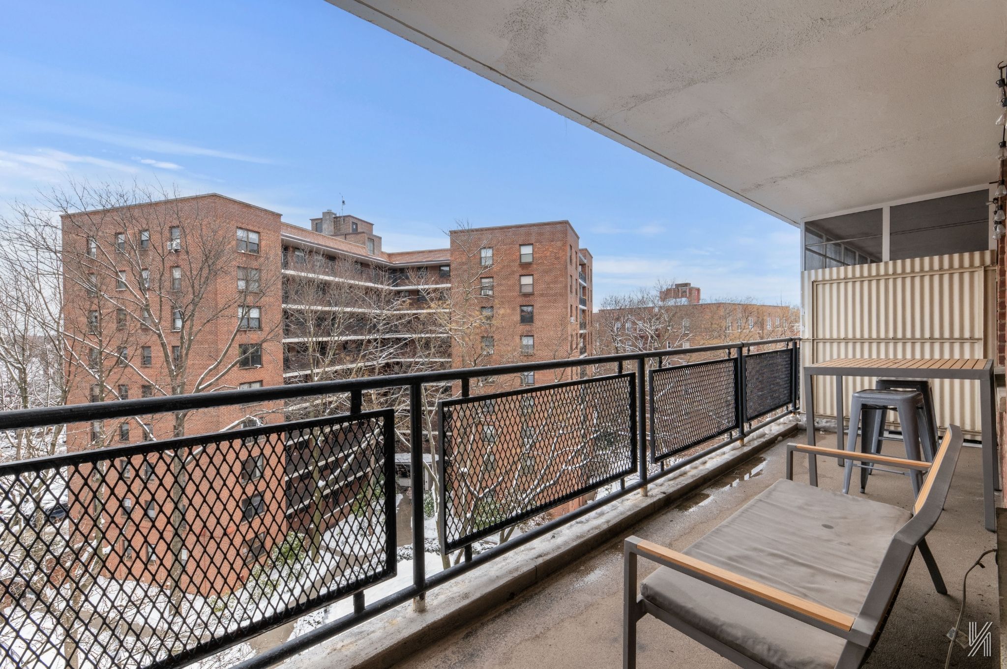 35-50 85th Street, Unit 7H Queens, NY 11372 - Photo 14 of 16 a view of balcony with furniture