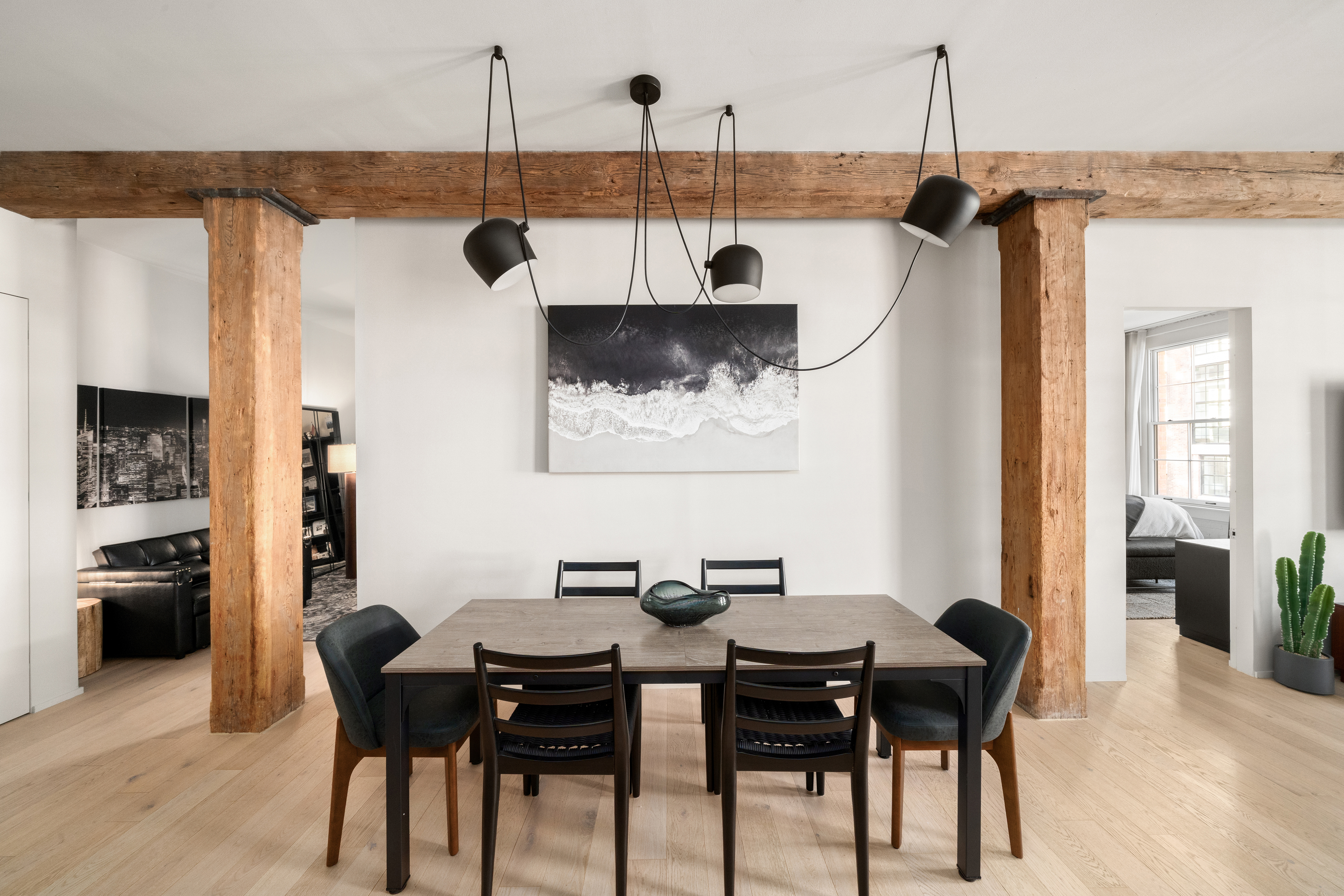 168 Plymouth Street, Unit 4D Brooklyn, NY 11201 - Photo 2 of 8 a view of a dining room with furniture and wooden floor