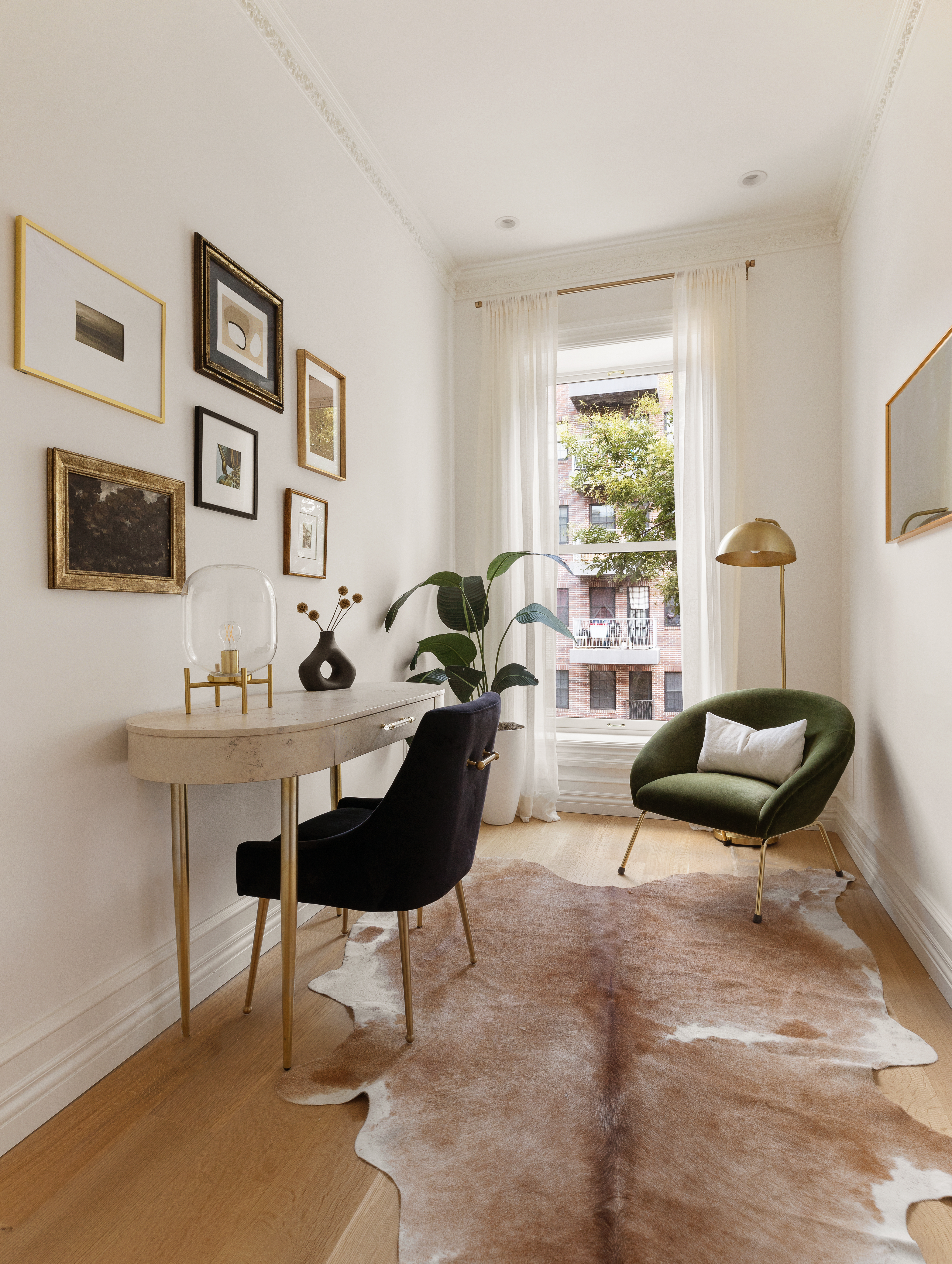 304 West 137th Street Manhattan, NY 10030 - Photo 18 of 26 a living room with furniture and a large window