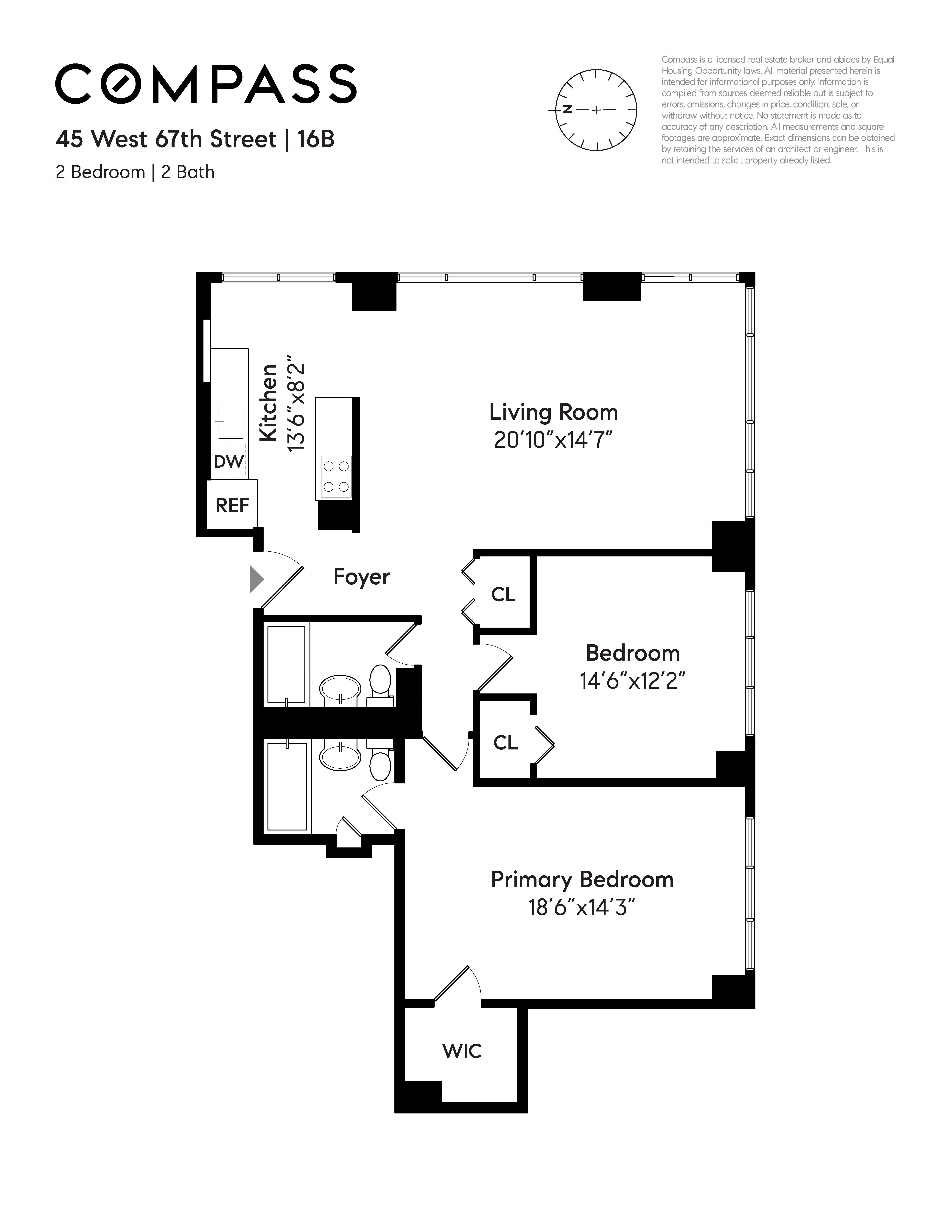 45 West 67th Street, Unit 16B Manhattan, NY 10023 - Photo 12 of 12