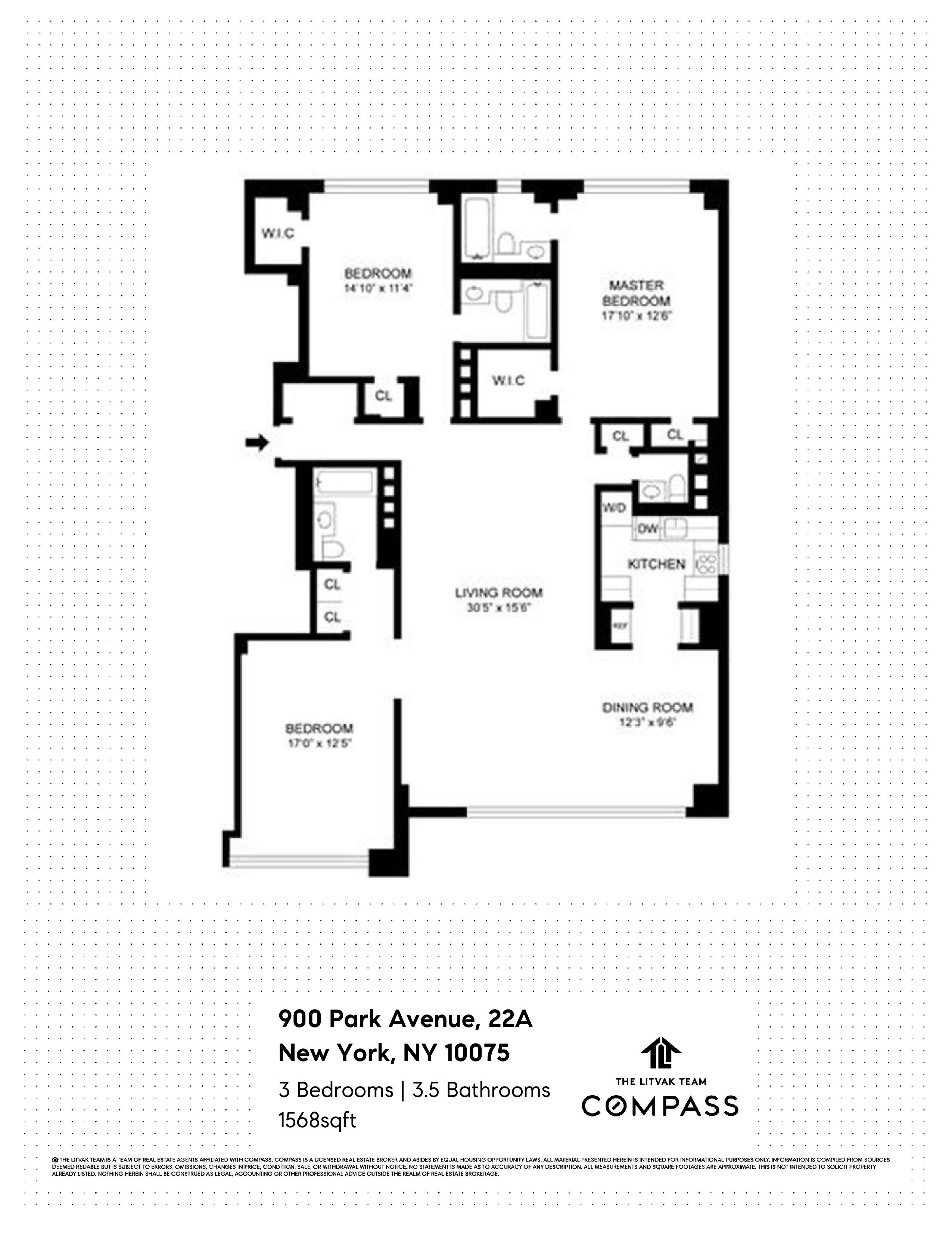 900 Park Avenue, Unit 22A Manhattan, NY 10075 - Photo 12 of 12