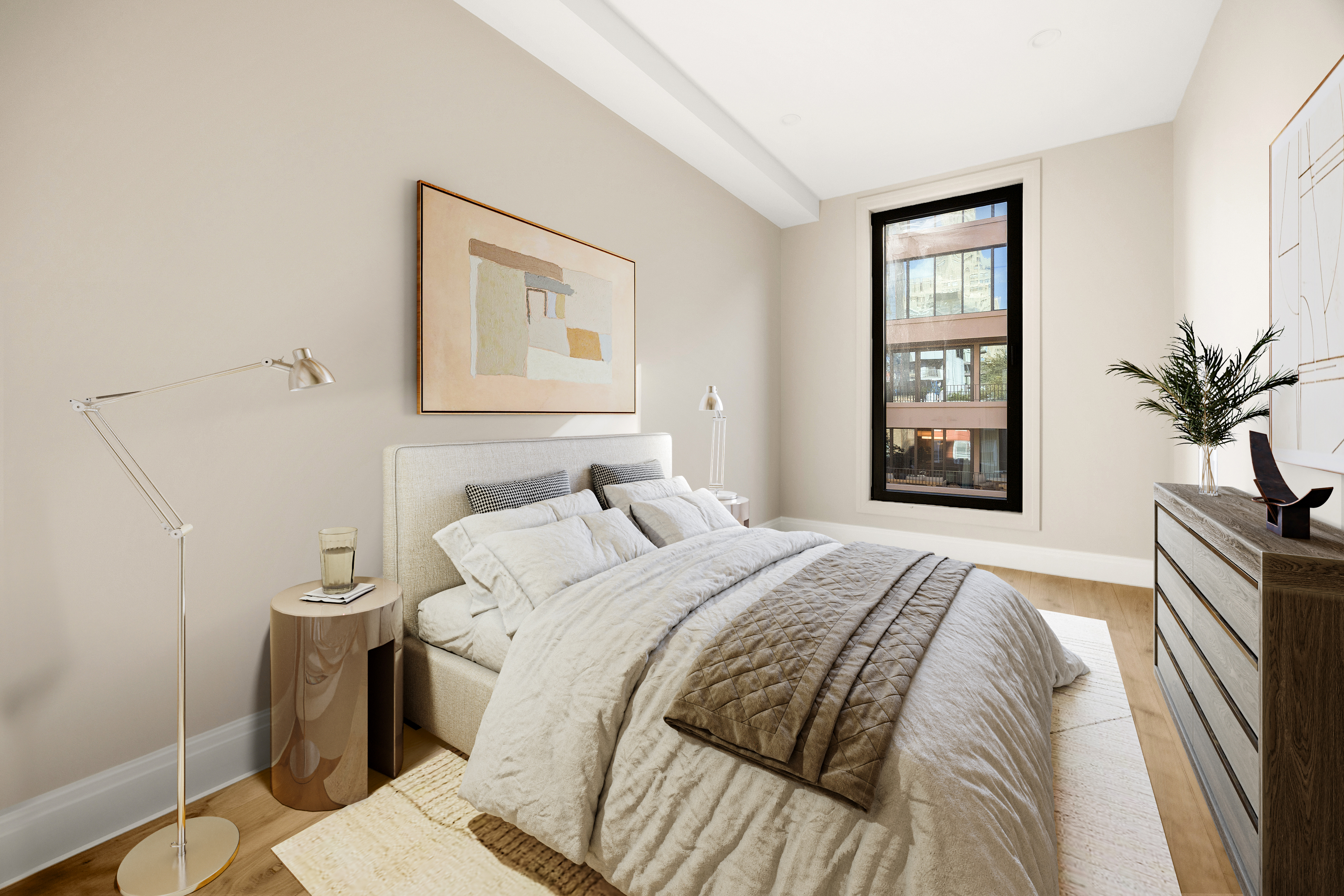 354 Dean Street, Unit 3 Brooklyn, NY 11217 - Photo 12 of 18 a bedroom with a bed and a window