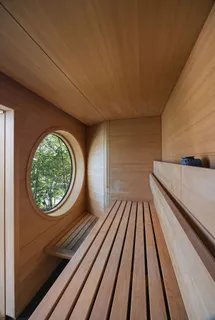 a view of wooden floor in a house