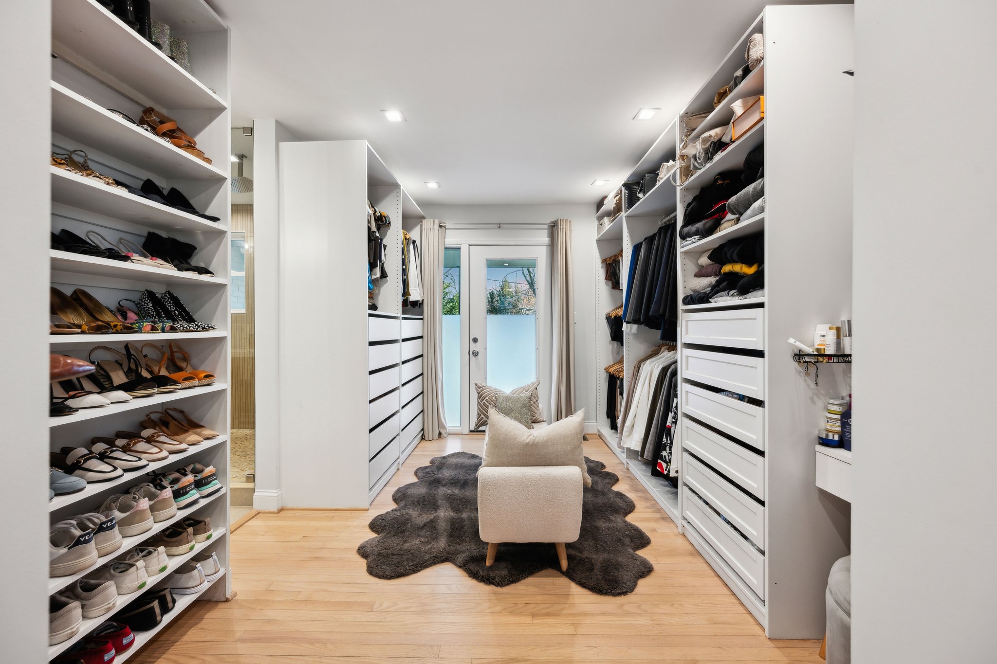 2607 Ross Road Chevy Chase, MD 20815 - Photo 18 of 37 walk in closet with clothes and shoes