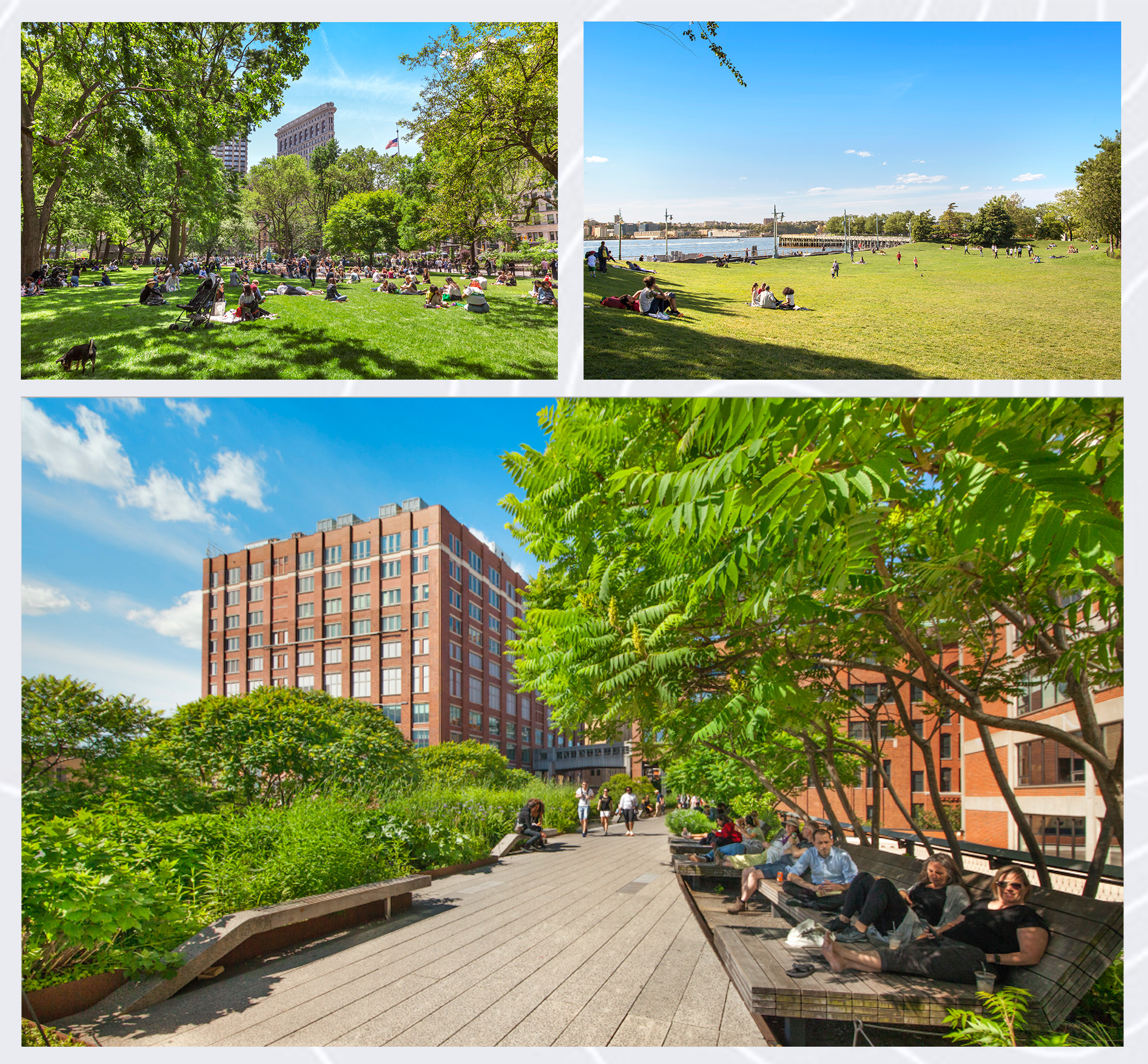 420 West 25th Street, Unit 3B Manhattan, NY 10001 - Photo 13 of 15 a view of an outdoor space and a lake view