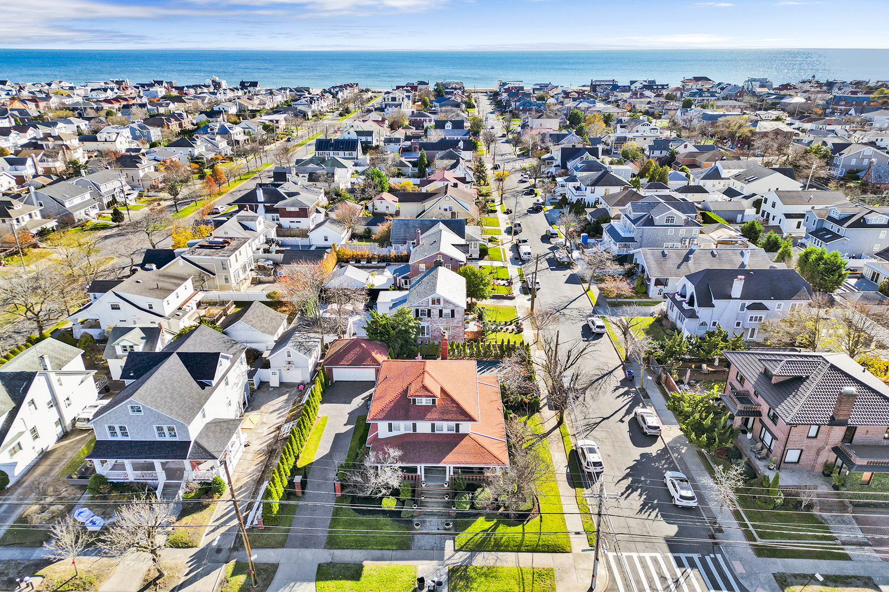 142-15 Newport Avenue Queens, NY 11694 - Photo 53 of 72 an aerial view of residential building and parking space
