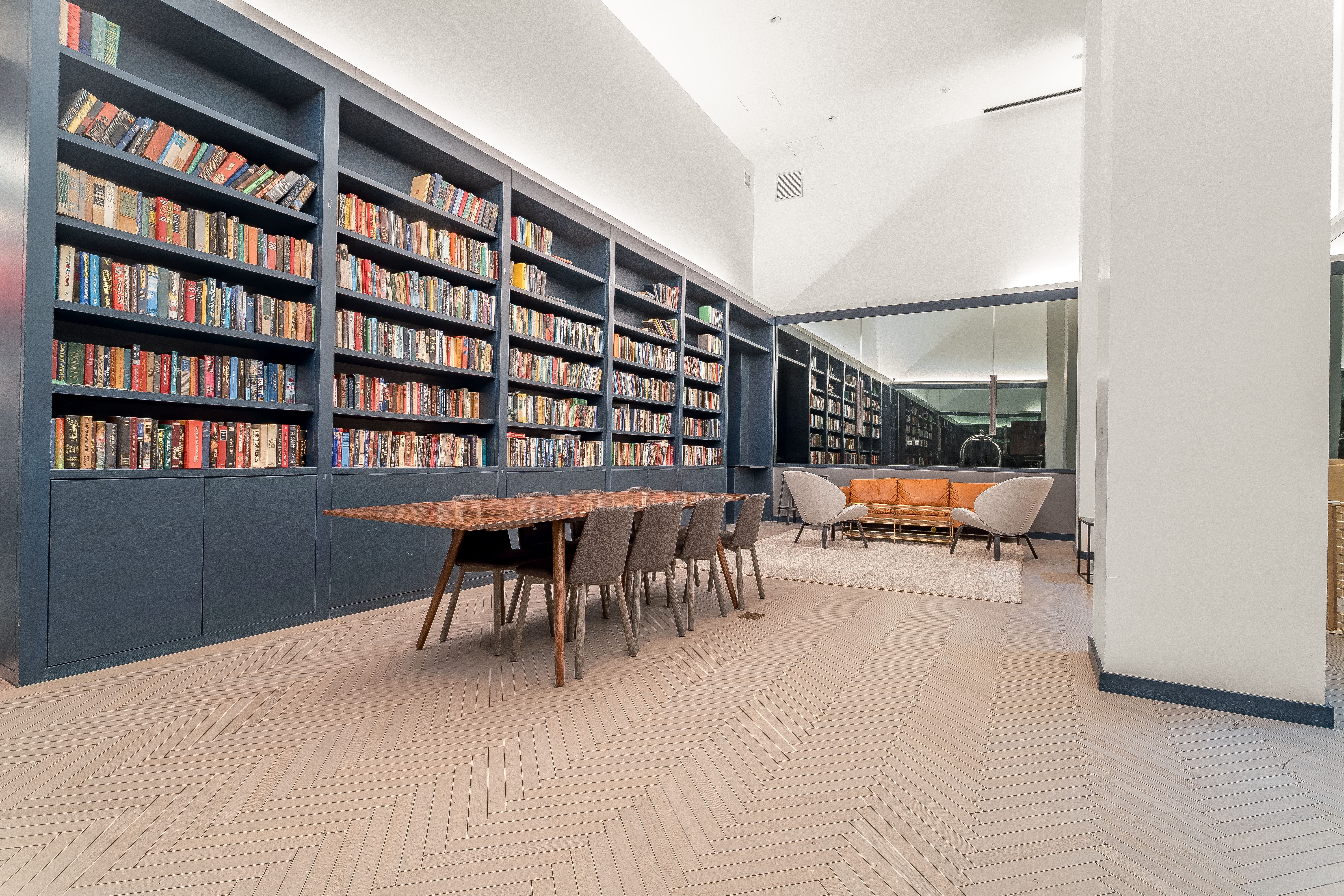 856 Washington Avenue, Unit 5A Brooklyn, NY 11238 - Photo 17 of 19 a reading room with furniture and a book shelf