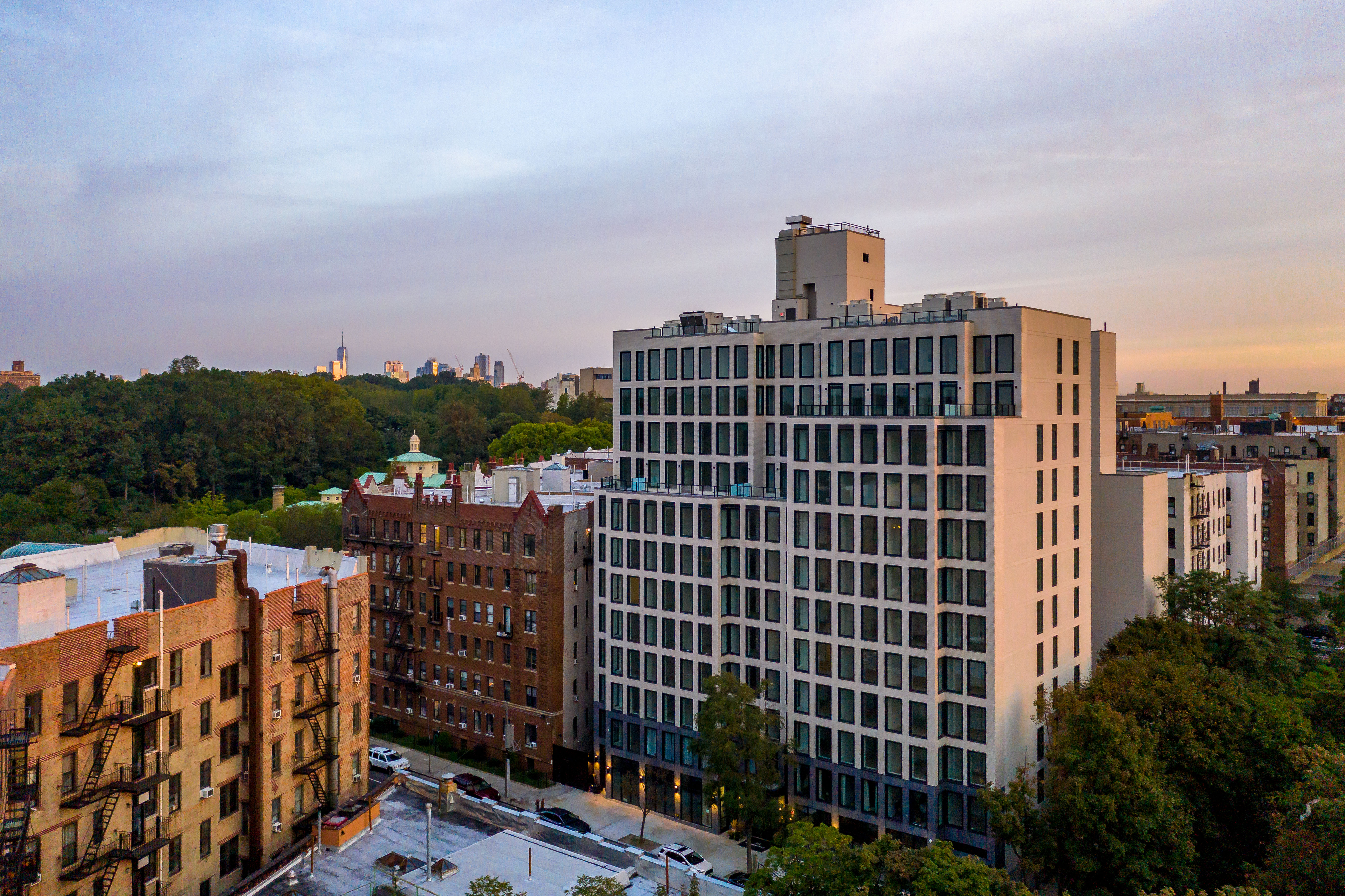 111 Montgomery Street, Unit GARDEN 1B Brooklyn, NY 11225 - Photo 14 of 14 a view of a city with tall buildings