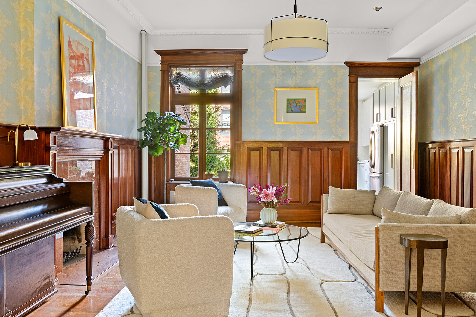 623 2nd Street Brooklyn, NY 11215 - Photo 4 of 26 a living room with furniture and a window