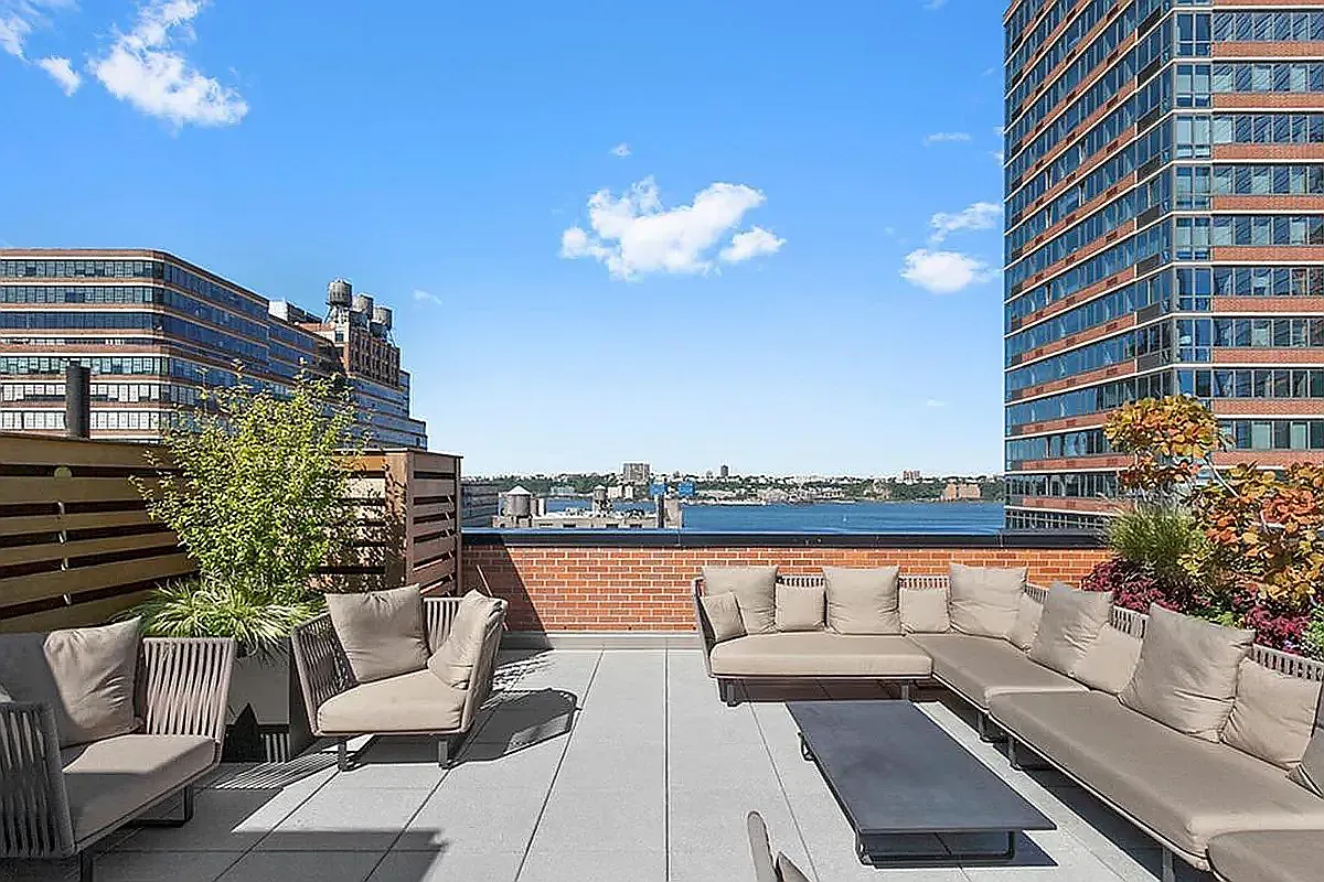 540 West 28th Street, Unit 8A Manhattan, NY 10001 - Photo 6 of 12 a view of a balcony with furniture