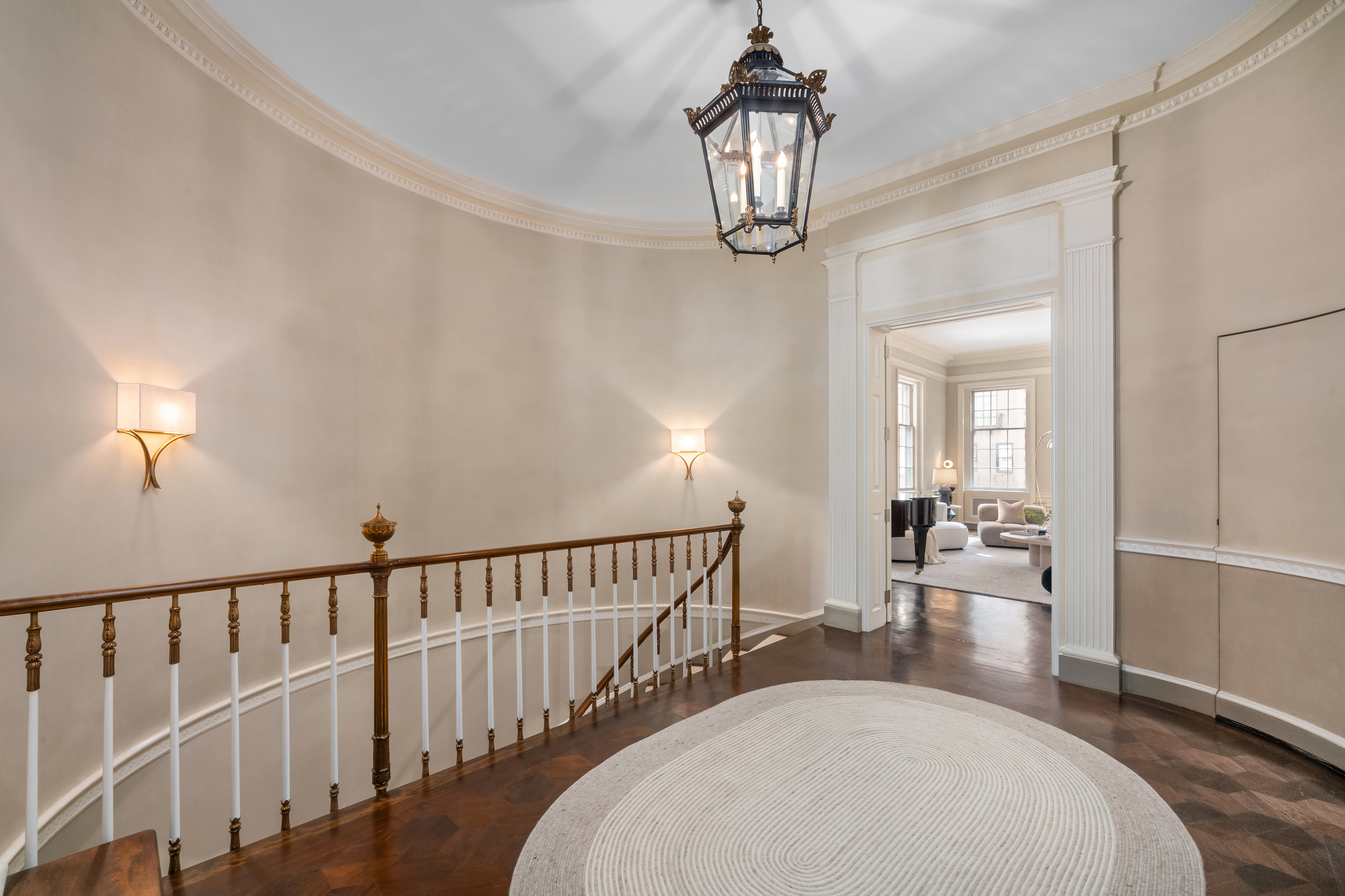 46 East 71st Street Manhattan, NY 10021 - Photo 12 of 27 a view of a livingroom with furniture and chandelier
