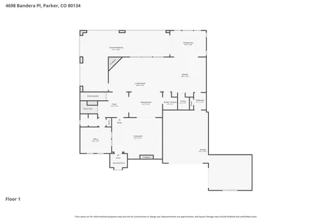 $1,650,000 | 4698 Bandera Place, Parker, CO 80134