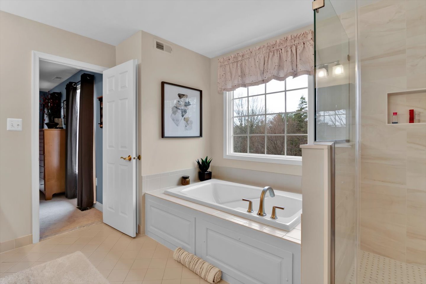 3 Pembroke Drive Voorhees, NJ 08043 - Photo 61 of 112 a bathroom with a tub a sink and a window
