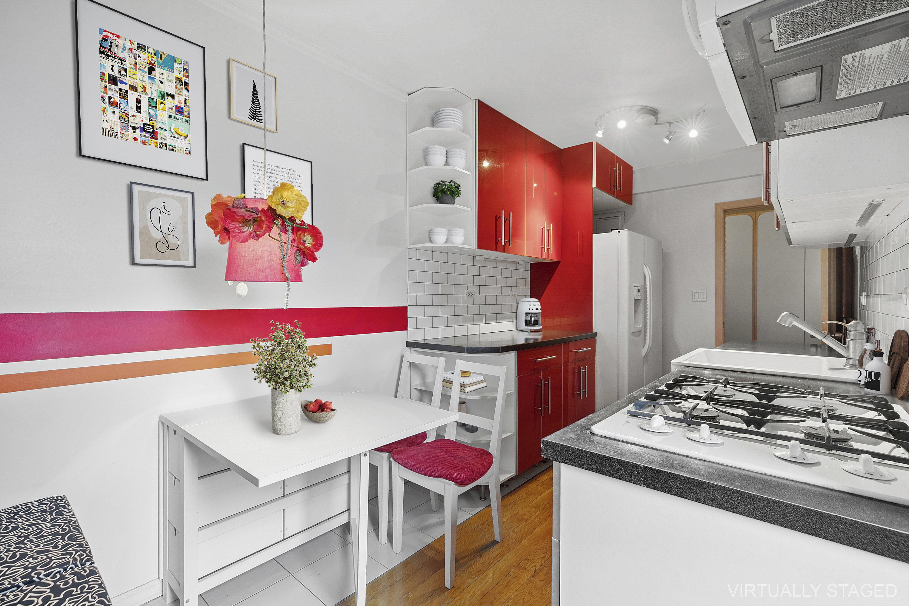 3025 Ocean Avenue, Unit 1O Brooklyn, NY 11235 - Photo 3 of 9 a kitchen with stainless steel appliances granite countertop a stove and a refrigerator